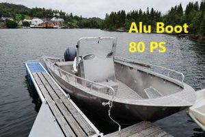 Angelboot Norwegen Velfjord 80 PS zum Meeresangeln