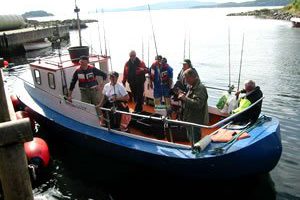 Dieselboot Kjakan